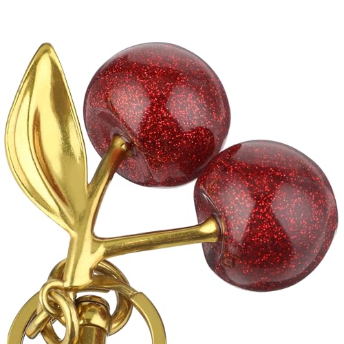 Cherry Bag Charme, Cherry Bag Hanger Vrouwen, Wallet hanger Sleutelhanger voor damestassen Tassen Handtassen Portemonnees Rugzakken Bedels