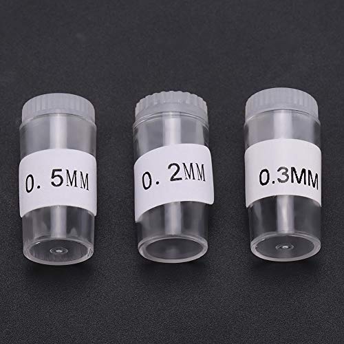 3 Luchtborstel Tip, Nozzles en Naalden Tips Vervanging Timbertech Bushings Accessoires 3 Stukjes 0.2mm 0.3mm 0,5mm Luchtborstel 4