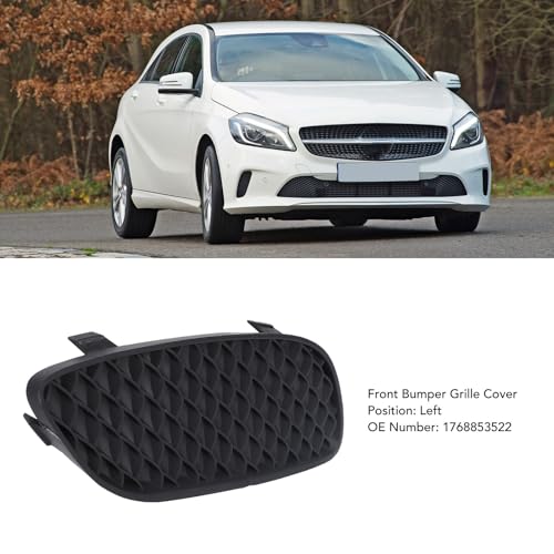 Front Bumper Grille Cover voor Benz A-klasse W176 Stijlvolle look insert Grille Bezel Cover Replacement 2016-2018 (Right(1768853622))