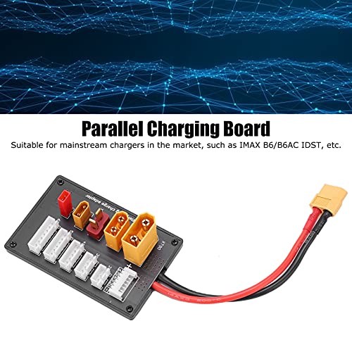 Parallelle laadplank, Lipo Batterijlader XT60 Parallelal Balanced laadbord 2S to 6S Parallelal Balanced Charging, Batterijen en acculaders 4