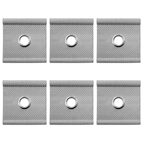 Tenten Hooks for Pipe Rail 5/6mm - 7/8mm Set pijphaken voor Caravans Canopy - Verpakking van 6