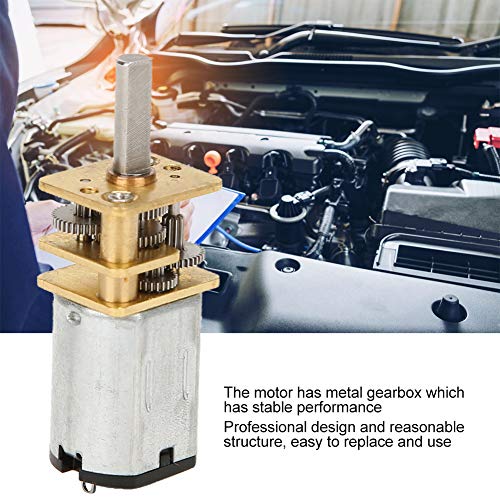 GA12-N20 DC 12V Gear Motor Speed, 1000RPM Vermindering met metalen versnellingsbak Motor DC snelheidsreductie Motor