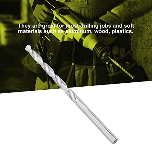 Extra lange HSS-boring van staal met hoge snelheid, helicoïdale boor (8 stuks 200 mm) 5