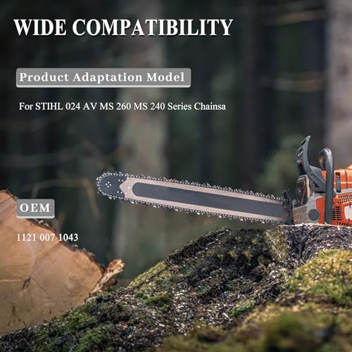 Oliepompkit voor Stihl 024 AV MS 240 MS 260 Series Chainsaw Vervanging voor 1210071043 Oliepomp met eindloze schroeven Hoge kwaliteit onderdelen set 3