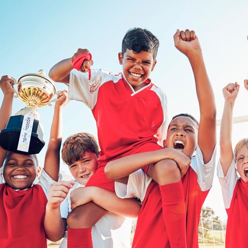 100st Award Ribbons, 20x5cm SUPER STAR Participatie Ribbon Voetbal Medaillons Bulk Winnaar Erkenning Linten voor Competitie Sport Evenementen Blauw 4