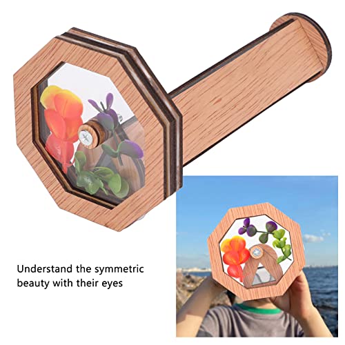 DIY Caleidoscoop Kit, Ontwikkel Creativiteit Stimuleren Verbeelding Kinderen Kaleidoscope, Beuk Rotating Kaleidoscope Kit voor kinderen 4