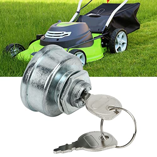 365402 Startschakelaar voor de ontsteking, Metalen grasmaaier Circuit System Onderdelen met 2 Keys Compatibel voor