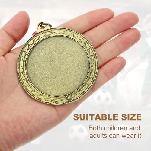Award Medal, 1st Prize Medal Winner Award met Neck Ribbon voor wedstrijden Sport Games Spelling Bees, 3 Inch Wide, Gold 5