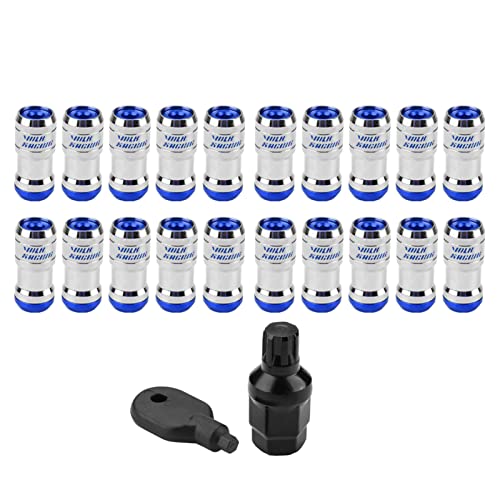 Schroef M12 X P1.5 auto Racing Lug Wiel Noten voor de meeste aftermarket Wielen (Blauw) Auto 4