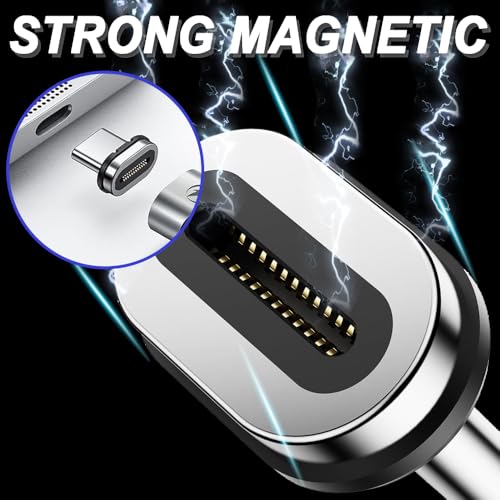 24 Pin USB C Magnetische Plugs, 100W PD 24 Pin Type-C Fast Charging Plugs voor telefoons, tabletten of andere apparaten (5 Pack) 3