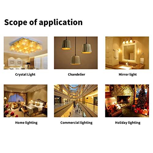 4 stuks Lamp Double Pin Lampen voor Spotlight Landscape Lamp Lamp Bulb Home voor Spot Base voor Spot Lamp Solar Spotlights Mr11 Lamp Spotlights (Warm Wit) 5