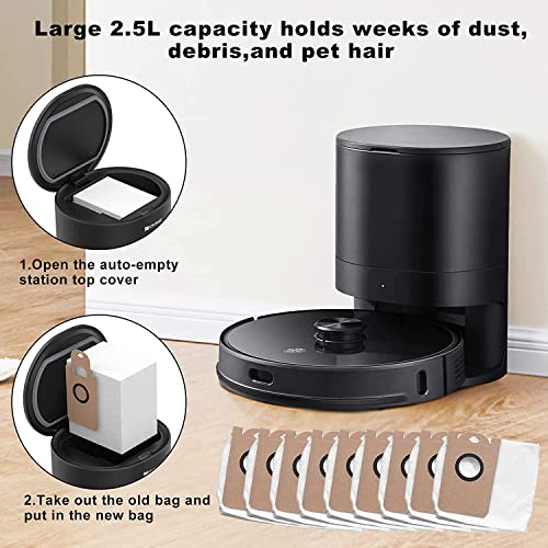 12 st Leakproof speciale grote capaciteit stofzak voor Proscenic M7 Pro M8 Pro M7 Max Stofzuiger