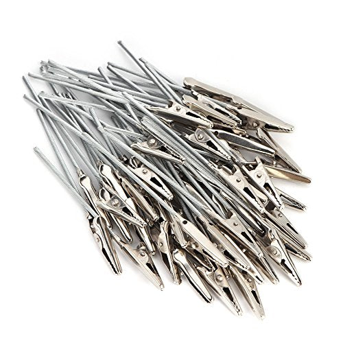 Verpakking van 50 Crocodile Clips Photo Clips Metal DIY Memo Clip Houder Stand Clips voor Kaarten Papier foto's 5