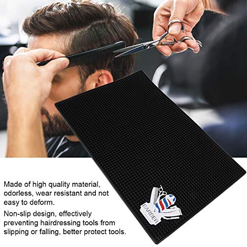 Kapsalon Non Slip Mat, Professional Salon Bureaublad Non-Slip Mat, PVC Heat Resistant Salon Mat Barber Styling Tool houder voor kappers accessoires 3