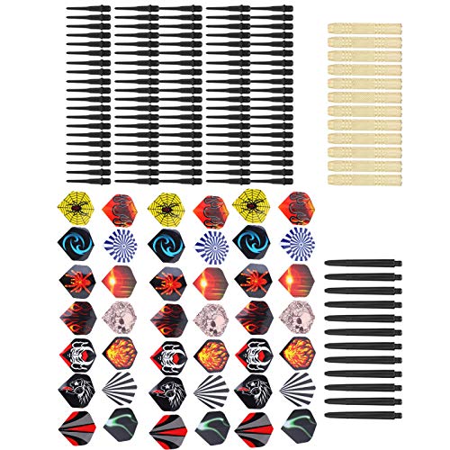 Darts Darts Vluchten Darts Shaft Darts Tips Veiligheid Dartboard set Veiligheid Darts instellen van zachte tip-darts Kit Soft Type Darts Duurzame Soft Tip Darts ingesteld voor Party Game Kids 5