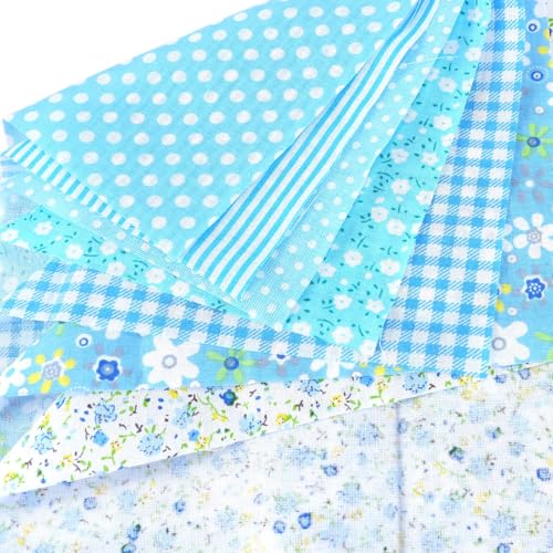 35 kleuren patchworkstof 25x25cm vierkanten katoenen bundel doeken voor naaien quilten doe-het-zelf,handgemaakte stoffen,scrapbooking(willekeurige kleuren) 5