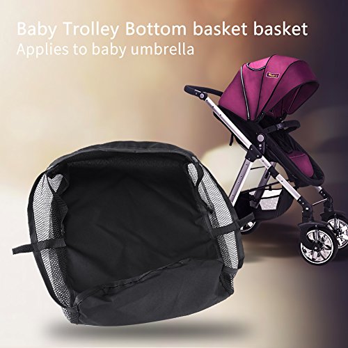 Wandelwagen mand 1pc kinderwagen kinderwagen bodem mand kinderwagen buggy winkelen opslag tas Organisator Zak 3
