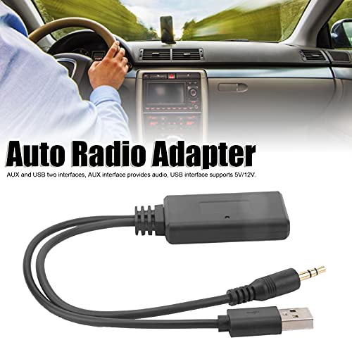 Bluetooth Ontvanger Auto USB-poort 3.5mm AUX + 5V/12V Draadloze Bluetooth 5.0 Ontvanger Muziekspeler Audioadapter