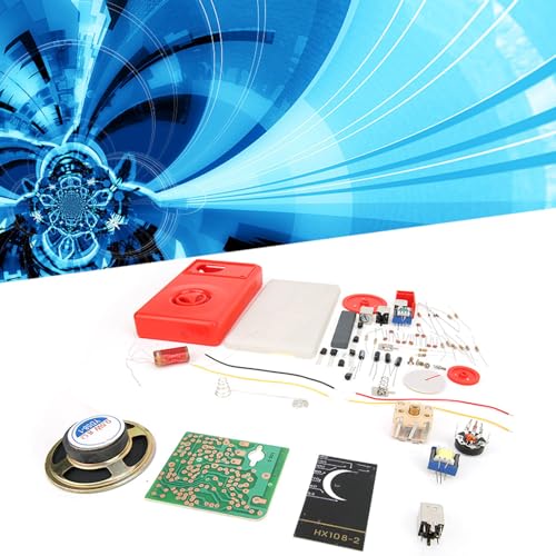 HX108-2 Radio Kit met 7 Tubular Radio Electronics Building Kit, Electronic Learning Set, Radio Parts, Bouw je eigen Radio Kits om Kit om te zetten in 3645652612 Kinderen Wijzerplaat