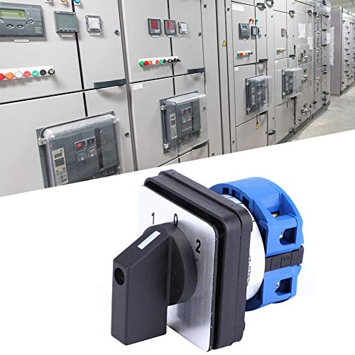 Schakel 1-polige, draaischakelaar 3 posities, schakelaar BEM28-25/1 D101, Ui 690V, Ie 25A, 3 posities (aan/uit), 1 fase, 4 klemmen, CE (1-polige, 3 posities) 3