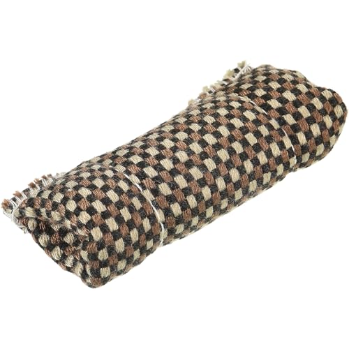 Biljartkeu Cleaner, 2 stuks Poolkeu Shank Cleaner Kleding Snooker Shank Polisher Schoonmaak Tool Handdoekdoekdoek voor Biljartkeu Schoonmaak, Bruin 4