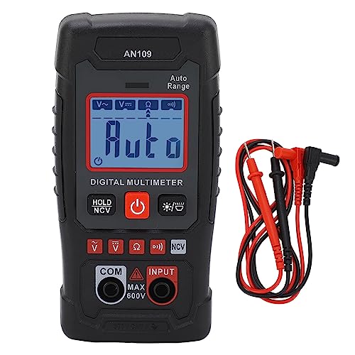 Draagbare multimeter, digitale multimeter met 4000 nummers, automatische spanningsmeter, weerstandsmeter NCV Draagbare multimeter