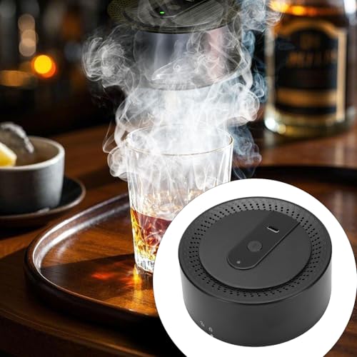 Elektrische Whiskey Rook Cocktail Rook oplaadbare Dranken Roker met 6 smaken Houten Chips voor mannen verjaardag Kerstmis Whiskey Gifts 5