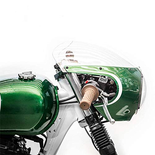 Motorfiets stuurschakelaar, motor 12V 7/8 Inch stuur motor start stop duwknop motor ontsteking schakelaar voor motor scooter ATV 5