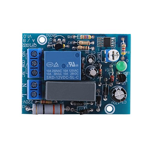 Matige relaismodule met 220 VAC vertragingsschakelaar (0~10 min)