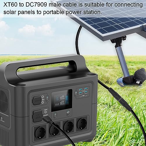 XT60 naar DC 8mm Connector Adapter Solar Panel Kabel, DC7909 Man tot XT60 Vrouwelijke Power Kabel voor RC Lipo Batterij Portable Power Station, DC 7.9mm x 0,9mm tot XT60 3