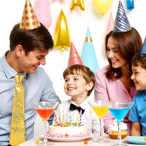 feest sequin stropdas, glitter sequin stropdas voor mannen en vrouwen, feestkostuum carnaval pre-tied stropdas, hen party man carnaval, disco carnaval 5