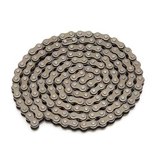 158 schakelketting, fietsketting 25H 158 links, roestvrij stalen ketting, geschikt voor 47cc 49cc Pocket Bike Mini Quad ATV Roller