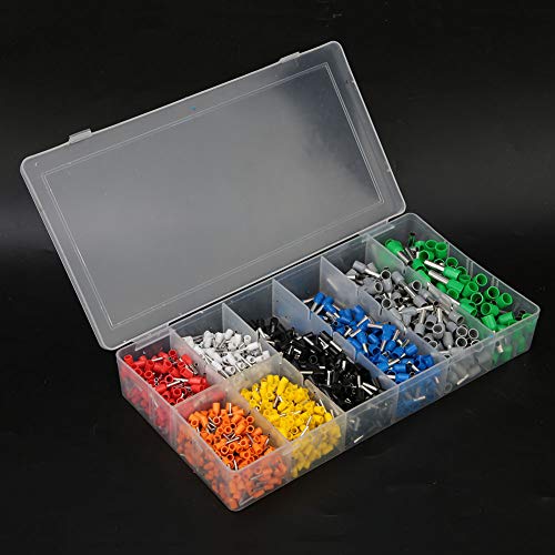 1200Pcs doos voorgeïnsoleerde Ferrule Crimp Tube Terminal Draad Connector 4