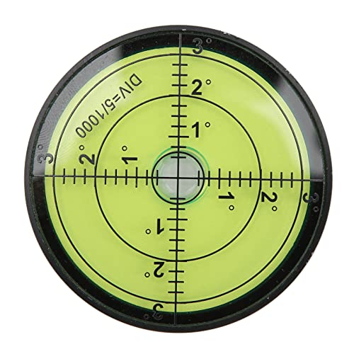 60x12mm Circular Spirit Level Metalen Circulaire Spirit Level Ronde Spirit Level Magnetisch Geest Niveau schokbestendig
