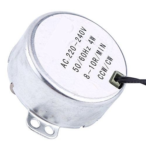 Ty50A Synchroon M 1Pc 220240V AC Synchroon Motor Motor 4W CwCcw0.81Rpm (8-10RPM) 3