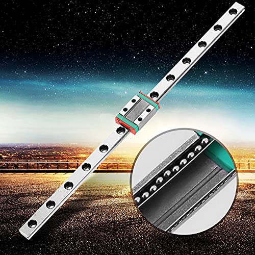 Mini Linear Guide LML9B Miniatuur Linear Rail 9mm Breedte + schuifblok Linear Rail Guide (260mm) 3