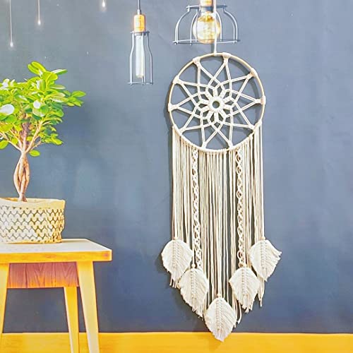 Macrame Droom Catcher set met katoenen draad voor ambachten Accessoires Wanddecoratie en Hangers 3