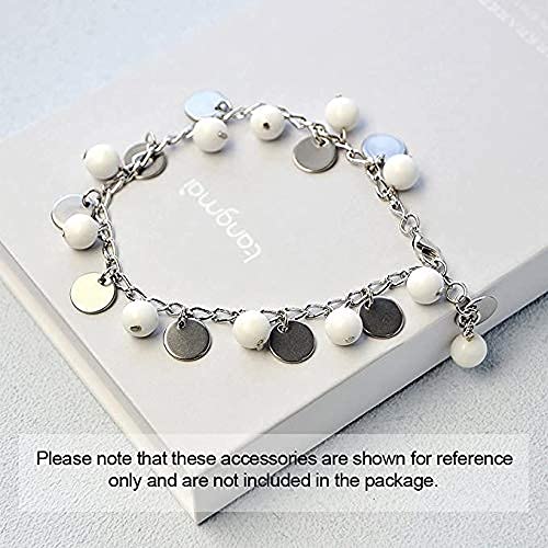 200 stuks roestvrij staal blanco hanger 10 mm platte ronde sieraden maken hanger 5