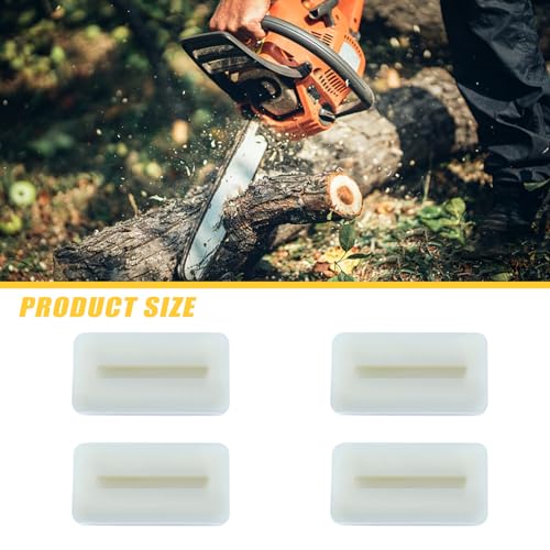 4 stuks Chain Guide Bumper Strip voor HUSQVARNA 365 362 268 272 61 66 154 162 181 254 257 262 266 281 288 kettingzaag