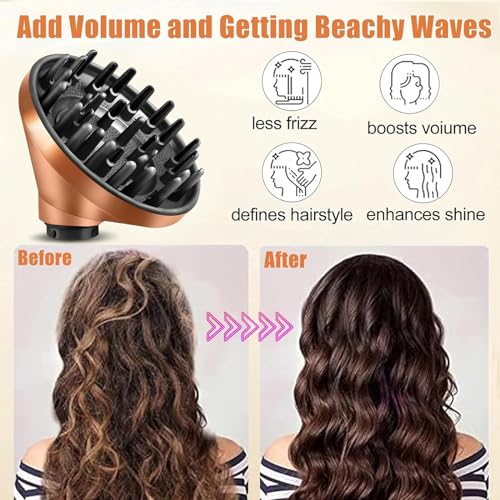 Verbeterde Diffuser Nozzle Attachment voor Dyson voor Airwrap, Converteren voor Airwrap Styler naar Hair Diffuser Attachment, 973365-01 4