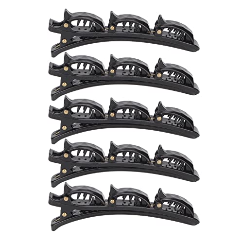 5 stuks gevlochten barrettes met 3 kleine clips 3