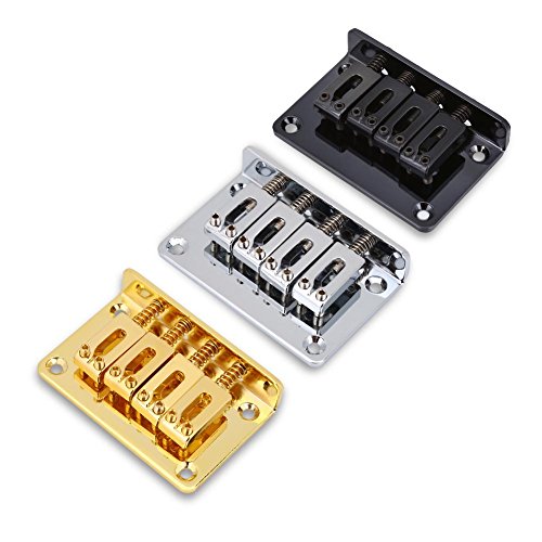 4 String Guitar Bridge, Guitar String sluiting voor Cigarbox elektrische gitaar Bas Ukulele