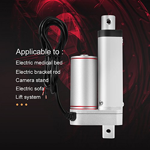 Lineaire Actuator, DC 24V Lineaire Actuator 30mm Stroke High Duty Straight Lineaire Lineaire Actuator 750N, Lineaire Beweging Actuatoren