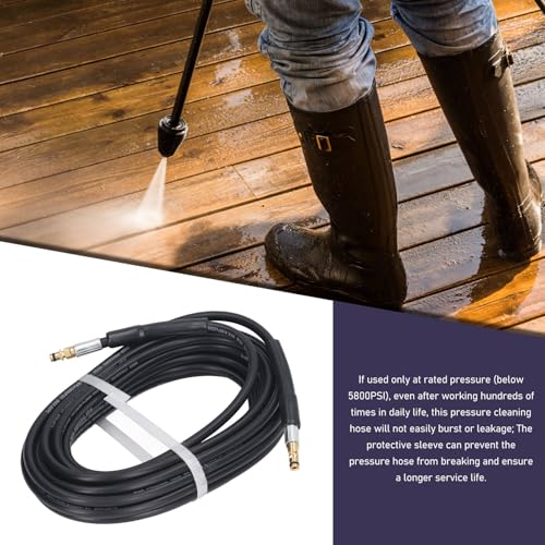 15M hoge druk waterslang Rubber 5800psi 40Mpa hoge druk wasser slang vervanging voor K2 K3 K4 K5 K6 K7 drukwasmachines 5