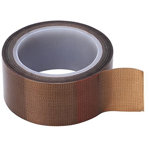 1 Rol PTFE lijm tape isolatie thermische tape hitte sealer tape tape voor verbruiksartikelen voor vacuüm afdichting:(Dikte 0,13 * breedte 25mm * lengte 10m) 5