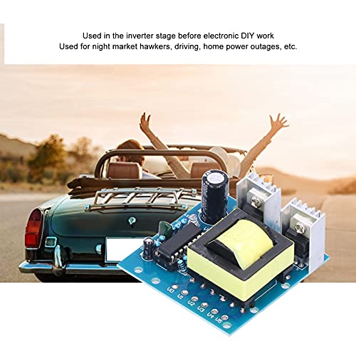 150W Boost-omvormer, DC12V Naar AC220v Bordtransformator, Hoogfrequente Blokgolf, voor Doe-het-zelf Elektronisch Projecten, Avondmarktverkenners, Rijden