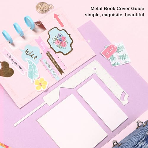 Boekenbinder voor nauwkeurige meting en positionering voor boekbinders, gemaakt van massief metaal 3