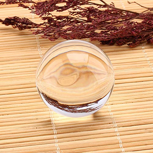 Kristal wissen Ball Asian Zeldzame Natuurlijke Kwarts Clear Crystal Healing Bal Transparant Bal met stand 40m m 3
