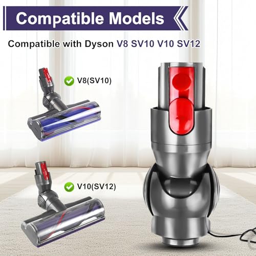 50W Direct Drive Head Connector voor Dyson V8 V10 Stofzuiger Vloerborstel Connection Head Vervang Accessoires Onderdelen