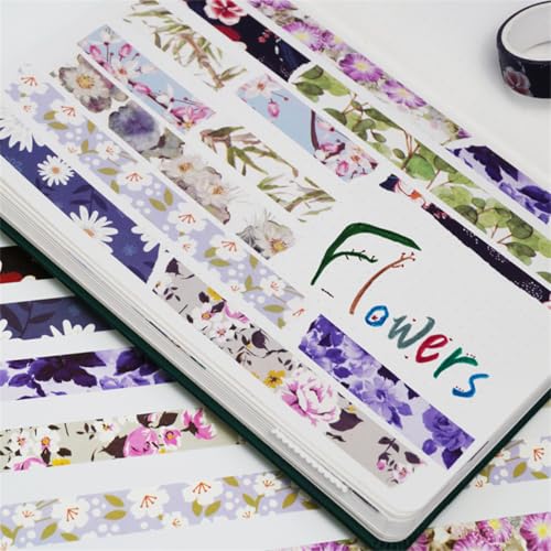 Zee 20 Rolls Washi Tape Set Washi Tape voor Bloem Masking voor DIY Art Craft Magazines Planner Album Wrapping 5